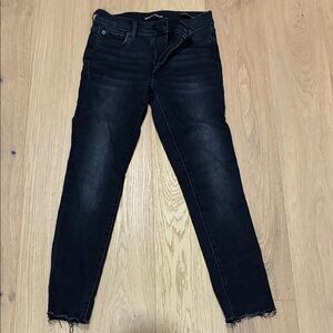 Denim Forum Black Skinny Jeans